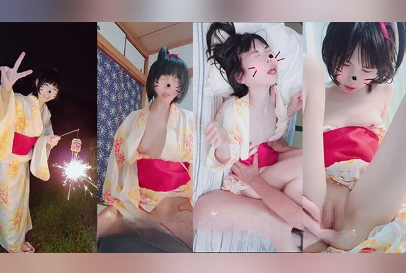 POUB-5265 [高潮]浴衣女孩和烟花，然后是口交，女牛仔，正常位置中田…… Licca15-llz