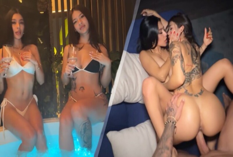 POUB-8302 我和我最好的朋友和她的男朋友做三人行!我喜欢她男朋友的鸡巴。 Anna cherry 7-llz